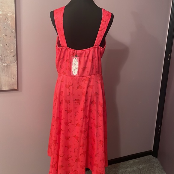 Voodoo Vixen Pink Heart Dress size XXL/US 12/14 - Picture 6 of 7
